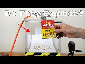 What Happens When You Put Pop-Its In a Vacuum Chamber? Explosions in Space Experiment
