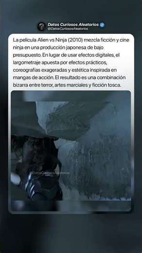 Alien vs Ninja 👽🥷🏻#curiosidades #misterios
