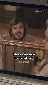 Jack Black can bring anyone to tears 😭 #TheOffice #EdHelms #JackBlack #Shorts