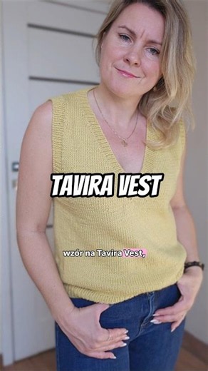 Tavira Vest is now available on Ravelry!