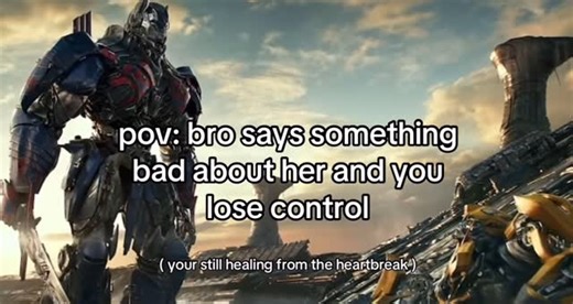 SAD VIBES on Instagram: "You know how much she meant to me. Follow @ikwne for more sad and relatable content ! | #instagramreels #explorepage #real #foryou #relatable #broken #sad #trending #felt #ikwne #griffrule #hurtcore #quotes #transformers #anger #rage #optimusprime #bumblebee #crashingout"
