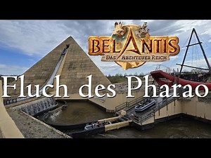 Fluch des Pharao Belantis Rafting Darkride in/am der größten Pyramide Europas