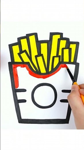 Very Easy Drawing for Kids | How to Draw a Chips?