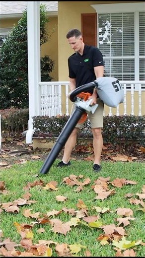 Stop Buying Handheld Blowers That Don't Suck! STIHL SH56CE In Action!