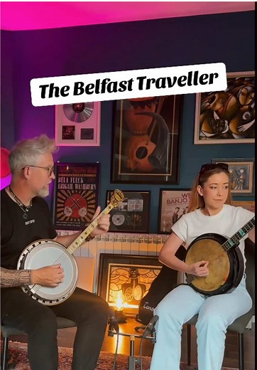 The Belfast Traveller: Folk Music with Banjo Melodies
