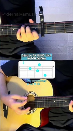 Simula Pa Nung Una - Patch Quiwa | Basic Guitar Chords Tutorial For Beginners #guitarlessons