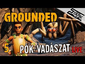 Grounded - 5.Rész (Kezdődhet a Pók Vadászat🕷️) - Stark LIVE