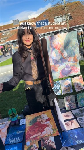 Arts University Bournemouth | AUB on Instagram: "We love supporting our creative community at makers markets and art fairs on campus! Thanks to @aubsu for organising the refreshers fair 🎪 See yourself? Drop a tag in the comments 👇 #artsuniversitybournemouth #aubmakers @blossimm_"