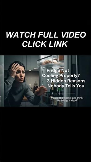 Fridge Not Cooling Properly 3 Hidden Reasons Nobody Tells You
