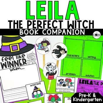 Leila, the Perfect Witch Prek Halloween Reading, Preschool Witch Craft, Writing
