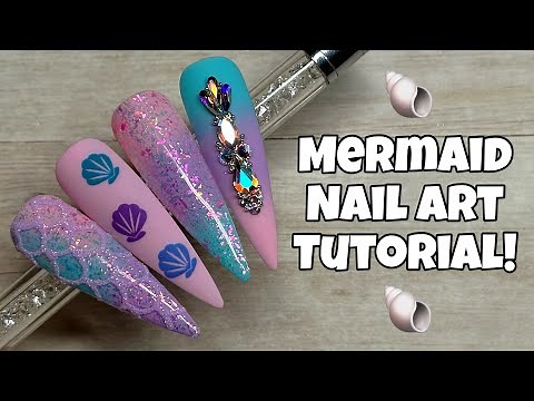 Mermaid Nails | Nail Art Tutorial