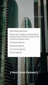 Real Estate Exam Question w/Answer & Explanation #realestate #realestateexam #examples