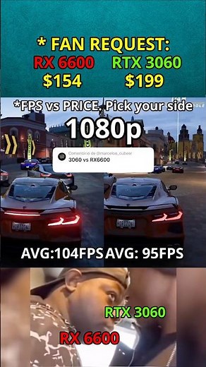 RX 6600 vs RTX 3060 — FPS vs Price (FAN REQUEST | EP.122)