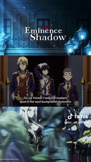 The Eminence in Shadow Season 1 episode 3 #fyppppppppppppppppppppppp #theeminenceinshadow #animepahe
