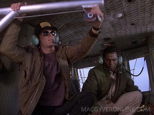 147K views · 3K reactions | S1.E14 - Countdown Helicopter: Bell 212 | Watch: Casio DW-1000 | Jacket: Chevignon G2 Raider Flight Jacket Find more episode details here ---> https://macgyveronline.info/countdown #MacGyver #RichardDeanAnderson #StevenWilliams #charlierobinson | MacGyver-Online | Facebook