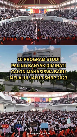10 Program Studi Terpopuler di UNJA 2023