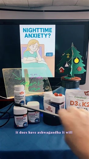 VEV Magnesium Ashwagandha, 15-in-1 Formula With Magnesium Glycinate, L-Theanine, Zinc, Edible Dietary Supplement, 120 Capsules