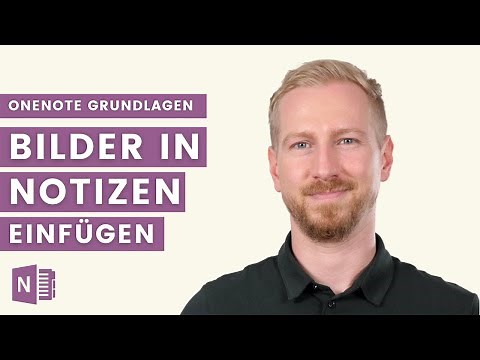 Bilder und Fotos in OneNote einfügen | Microsoft OneNote Tutorial