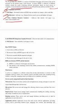 World Wide Web(WWW) #www #engineering