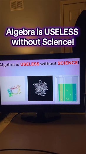 ThatBlackChemist on Instagram: "Algebra is useless with science! Share this video! Get your Algebra for STEM guide (link in bio)!"
