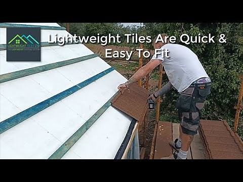 Quick Demo Showing How To Fit Lightweight Tiles