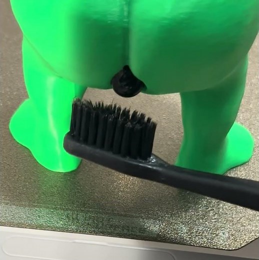3D Printed Shrek ToothPaste Dispenser