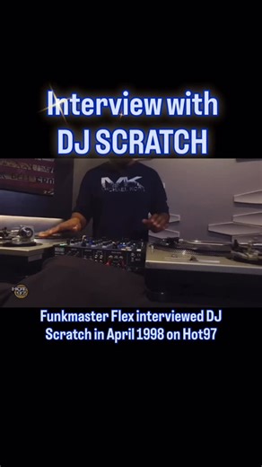ⒶⓀⒺⓃ on Instagram: "DJ Funkmaster Flex interviewed DJ Scratch in Spring 1998 on WQHT Hot 97 FM. DJ Scratch is a legendary Hip-Hop DJ and turntablist from Brooklyn, New York, widely regarded as one of the most technically skilled and influential DJs of the Golden Era. Rising to prominence in the late 1980s, DJ Scratch became known for his razor-sharp cutting, complex beat juggling, and musical scratching, pushing turntablism beyond party rocking into a true art form. He first gained major attenti