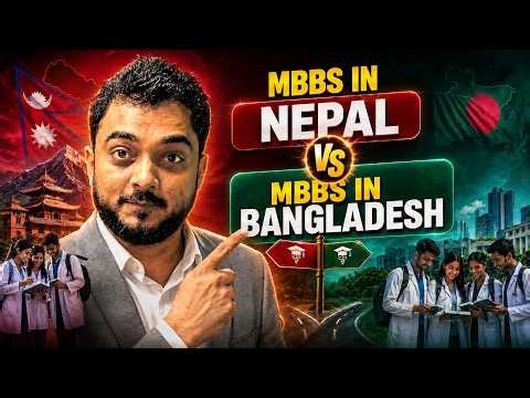MBBS in Nepal vs Bangladesh 2026 🎓 Complete Details: Fees, Admission & Truth! |Call 9051773700
