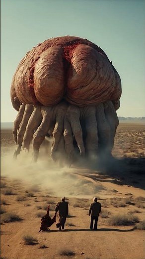 Scifi horror in the desert ⁉️ INSANE AI VIDEO