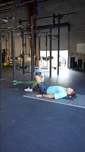 Supine Banded Figure-4 Stretch: Demonstration