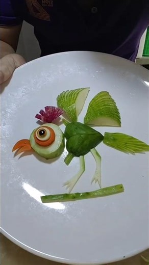 Green Sparrow Art Cucumber &Vegetable Carving Design#Vegetable Cutting Tips and Tricks#Knife Skills