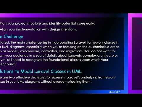 How to Effectively Represent Laravel Projects in UML Diagrams: A Guide for Developers