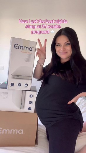 AD| Emma has definitely helped me have a better night sleep during the third trimester! Use my code EMMAJULY for an extra 5% off Emma’s summer sale! Use the Bink in Lio to get yours today! #inbedwithemma #emmamattress #36weekspregnant