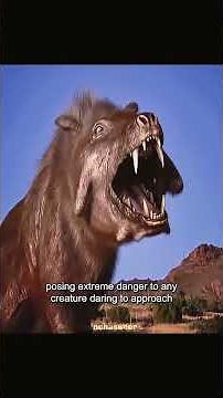 The Prehistoric Monster Pig That Terrorized Ancient Animals #prehistoric #paleontology #extinction