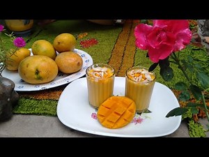 mango milkshake || how to make mango milkshake || very easy