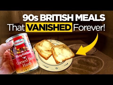 90s BRITISH MEALS That VANISHED Forever | Britain Will NEVER Taste This Again