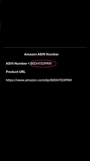 Amazon ASIN Number Explained So Easily!