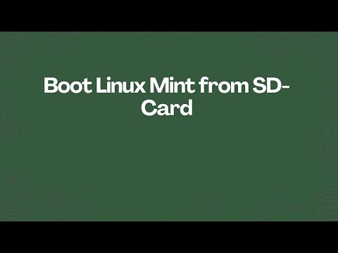 Boot Linux Mint from SD-Card