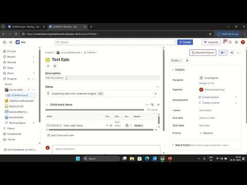 How to Create Agile Scrum Project, Feature, Custom Work Type, Epic Story in JIRA| Add new Issue Type