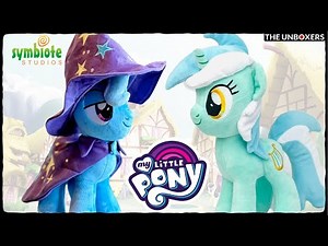 My Little Pony Lyra & SDCC Exclusive Trixie Collector Plushes from Symbiote Studios