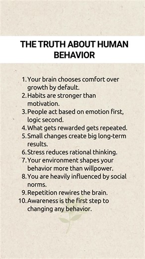 Understanding Human Behavior: Key Psychology Facts