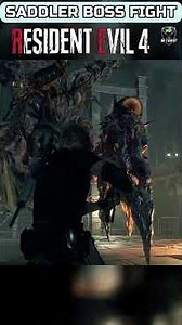 Resident Evil 4 Remake - Saddler Boss Fight