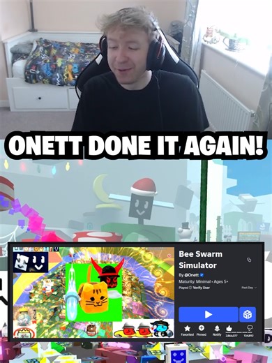 ONETT’s Latest Update in Bee Swarm Simulator