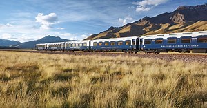 Luxury train offers visitors to Peru's Andes a taste of the high life
