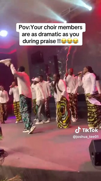 Dramatic Praise Moments in Choir Sessions