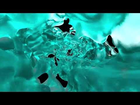 [4K] Falling Liquid Overlay / Transition