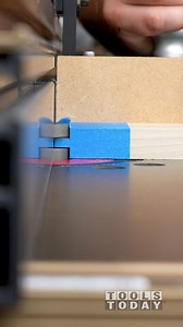 Flawless stiles and rails using the Amana Tool 55438 InStile and Rail mission style door set on the Jessem Ultimate Excel II router table all available on our website. These are part of the kitchen island cabinet door and drawer fronts and fit absolutely perfectly with this adjustable width set to dial in the perfect fit. | Toolstoday Router Bits and Saw Blades