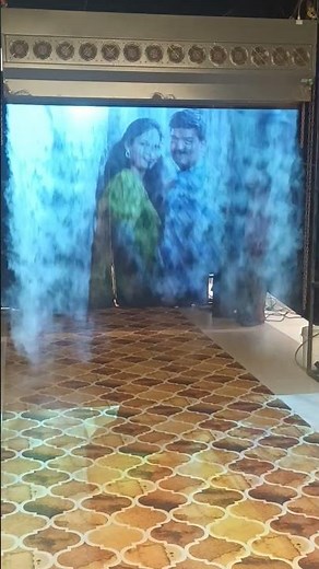 fog screen for photo display