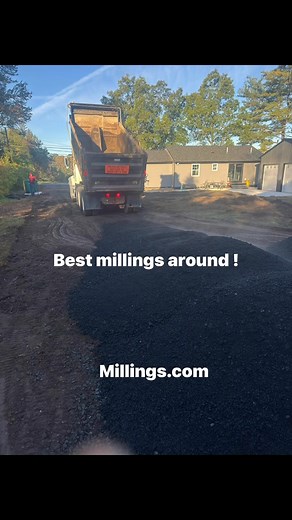 Need millings installed? Send address for a virtual quote for professional installation or delivery only. 1-844-4 MILLINGS #millings | Asphalt Millings