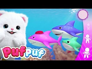 Dansul cântecului „Petrecerea rechinilor!” | Învață mișcările din cântecele Puf Puf